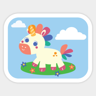 Baby Unicorn Sticker